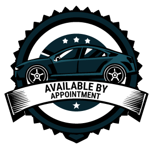 Available by Appointment badge